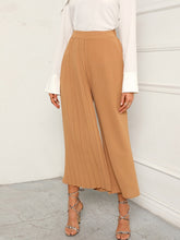 Load image into Gallery viewer, Pleated Panel Wide Leg Pants