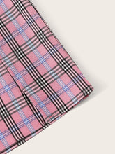 Load image into Gallery viewer, M-Slit Tartan Print Skirt