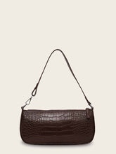 Load image into Gallery viewer, Croc Embossed Shoulder Bag