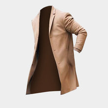 Load image into Gallery viewer, Fashion Winter Men&#39;s Trench Long Jackets Coats Overcoat Classic Jackets Solid Slim Fit Outwear Hombre Men Clothes Khaki Hombre